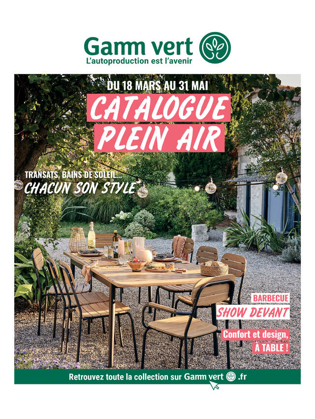 Image d'un catalogue gamm-vert