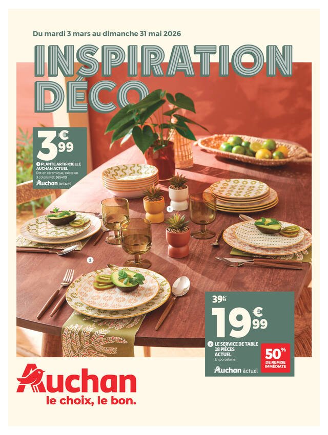 Image d'un catalogue auchan
