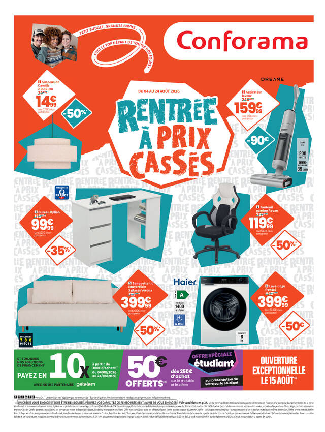 Image d'un catalogue conforama