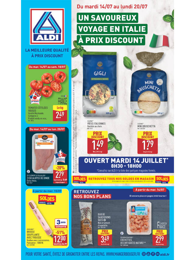 Image d'un catalogue aldi