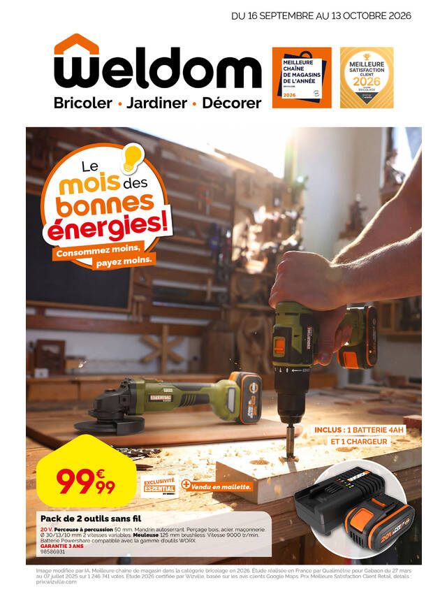 Image d'un catalogue weldom