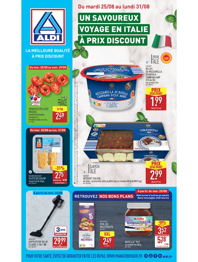 Image d'un catalogue aldi