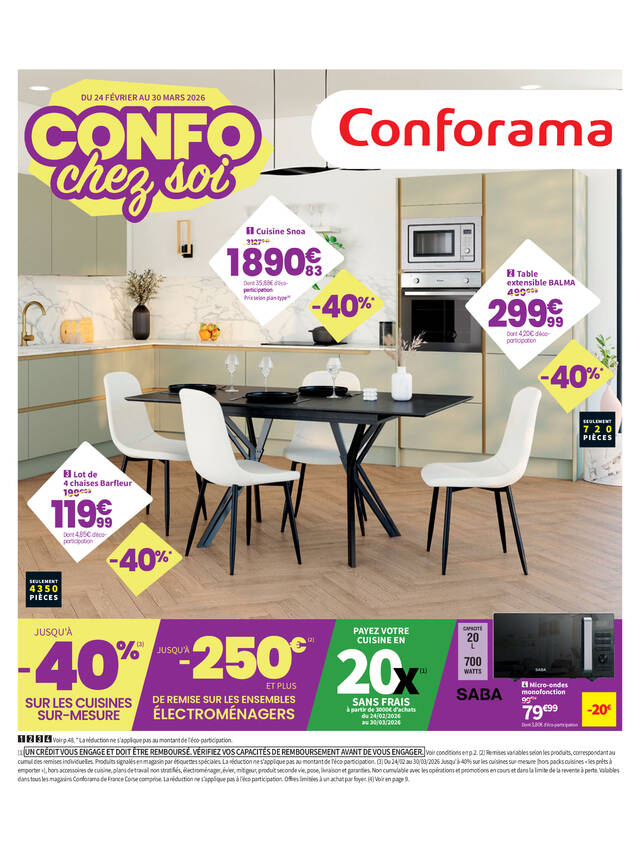 Image d'un catalogue conforama