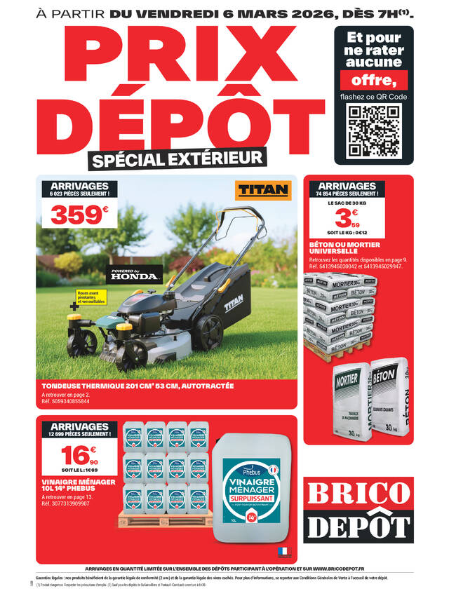 Image d'un catalogue brico-depot