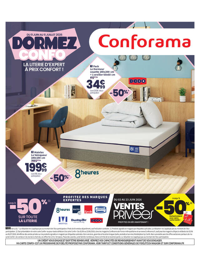 Image d'un catalogue conforama