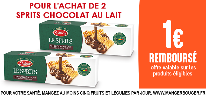 Promotion Offre Sprits Delacre