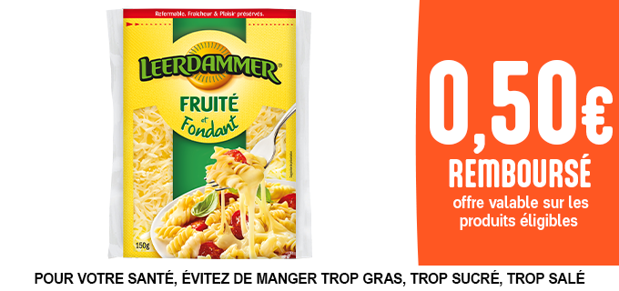 Promotion Râpé Leerdammer