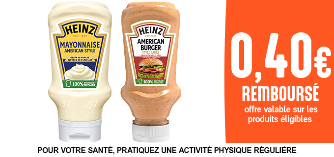 Promotion Fêtez la St Valentin avec Heinz!