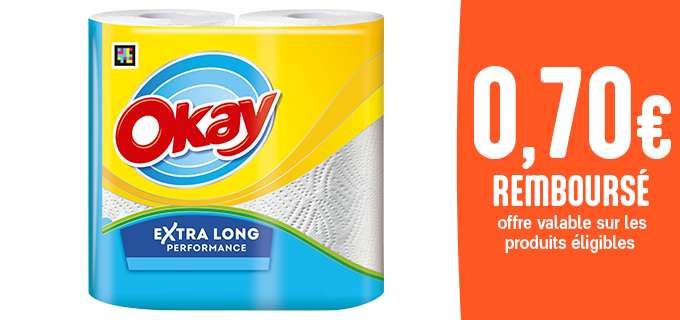 Promotion Essuie-tout Okay