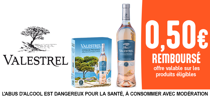 Promotion Valestrel Côtes de Provence
