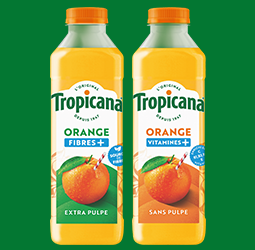 Promotion Tropicana Vitamines+ et Fibres+