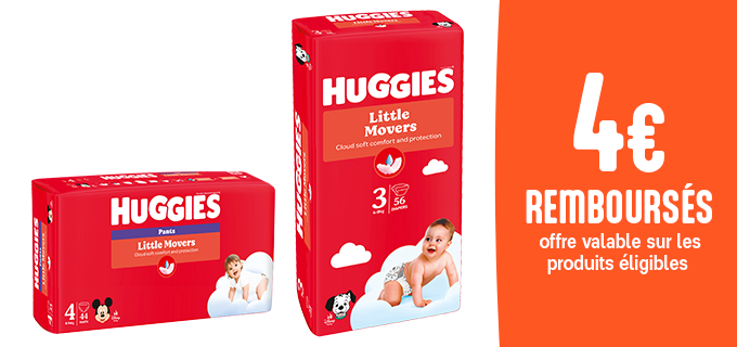 Promotion Huggies Little Movers