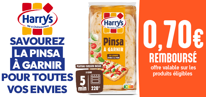 Promotion Pinsa Harrys