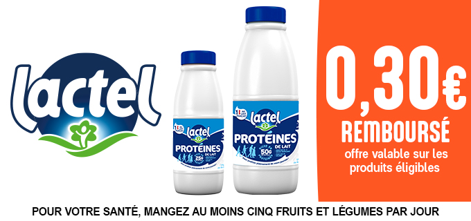 Promotion Lactel Protéines