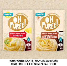 Promotion OH PUREE! SACHET 109g