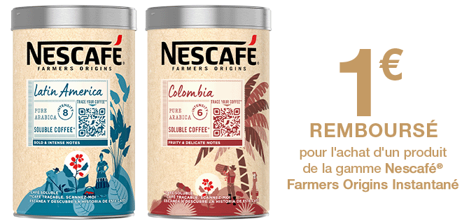 Promotion Nescafé® Farmer Origins