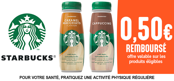 Promotion STARBUCKS® 220ml