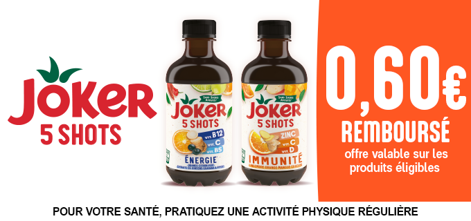 Promotion Joker 5 SHOTS