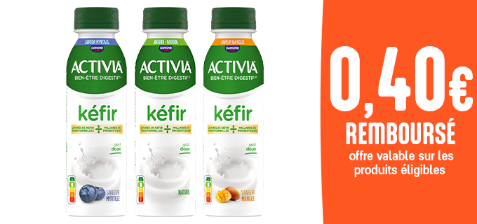 Promotion Découvrez Activia Kéfir