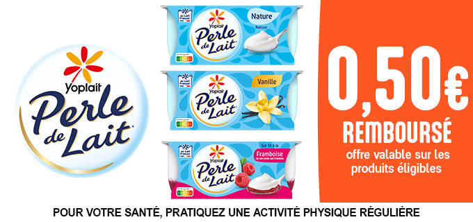 Promotion Perle de Lait