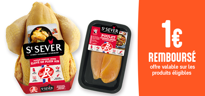 Promotion Poulet fermier St SEVER