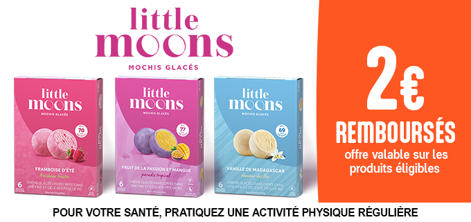 Promotion Little Moons mochis glacés