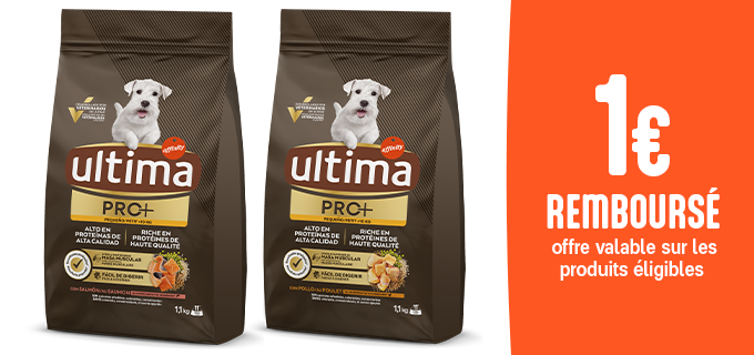 Promotion Ultima PRO+ pour Petits Chiens