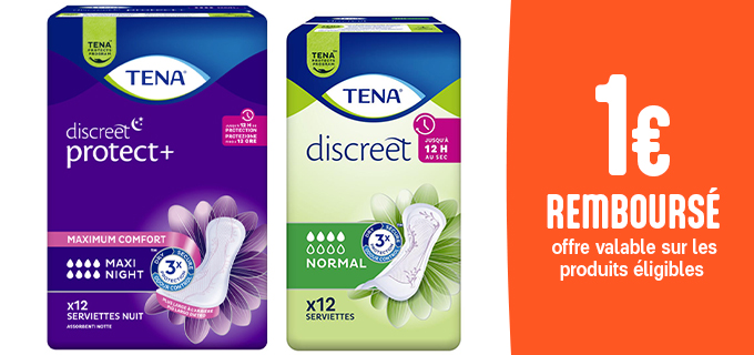 Promotion Tena Discreet