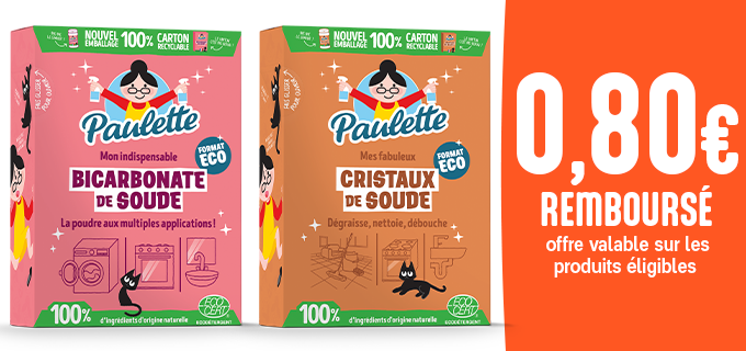 Promotion Nouvelle gamme poudre PAULETTE