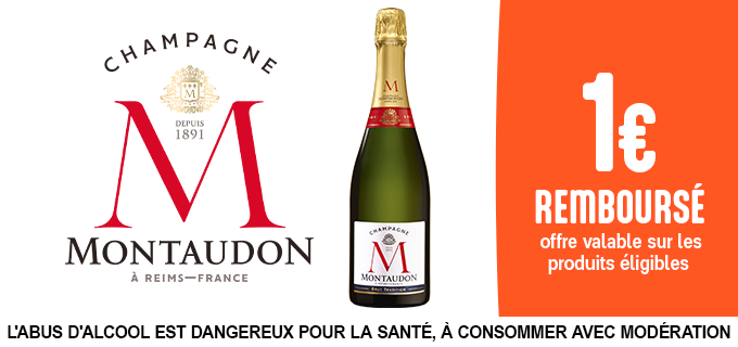 Promotion Champagne Montaudon
