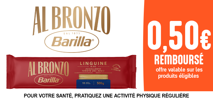 Promotion Barilla AL BRONZO