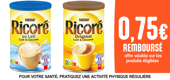 Promotion Découvrez RICORE®