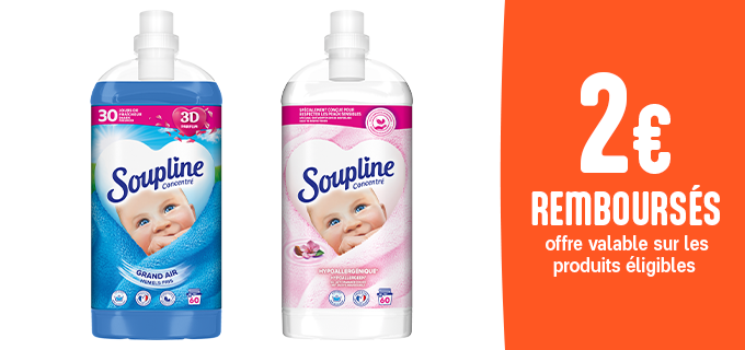 Promotion Soupline Concentrés