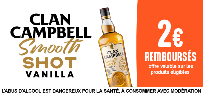 Promotion CLAN CAMPBELL Smooth Shot Vanilla