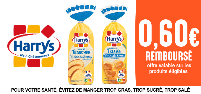 Promotion Brioches Harrys