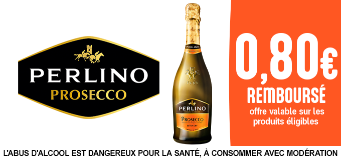 Promotion Prosecco PERLINO Extra Dry 75cl