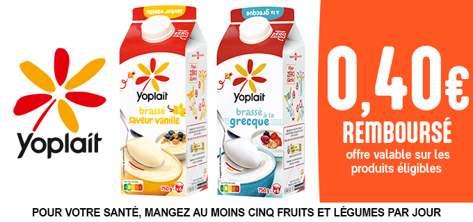 Promotion YOPLAIT YAOURT