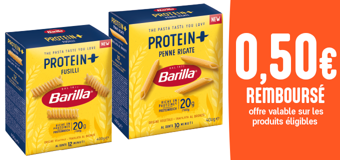Promotion Barilla Protein+