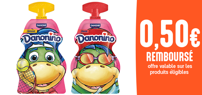 Promotion Danonino Gourdes