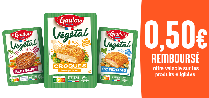 Promotion Le Gaulois Végétal