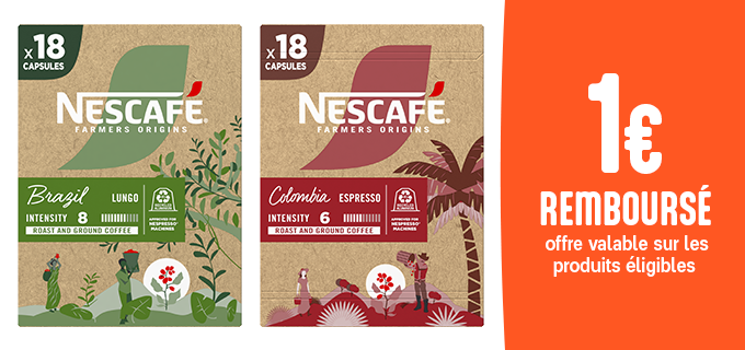 Promotion Capsules Nescafé