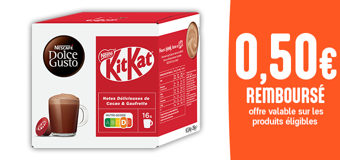 Promotion KitKat® by NESCAFÉ® Dolce Gusto®