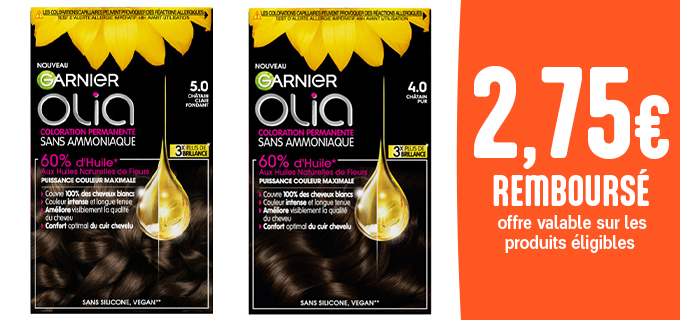 Promotion COLORATION OLIA