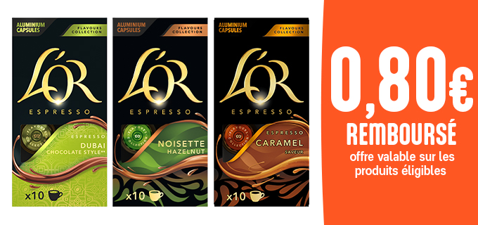 Promotion L'OR Espresso
