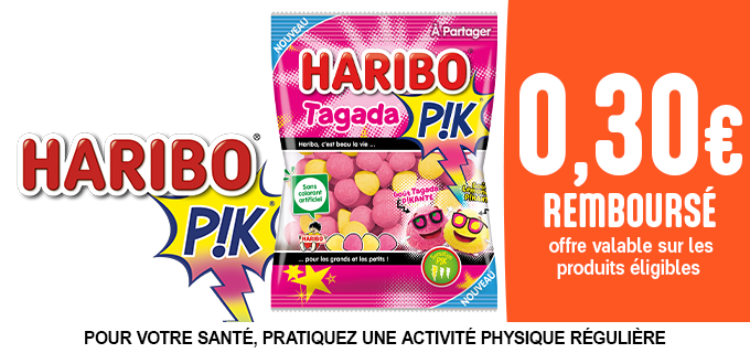Promotion Haribo P!K Tagada