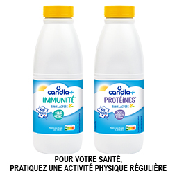 Promotion Candia+ bouteille 1L