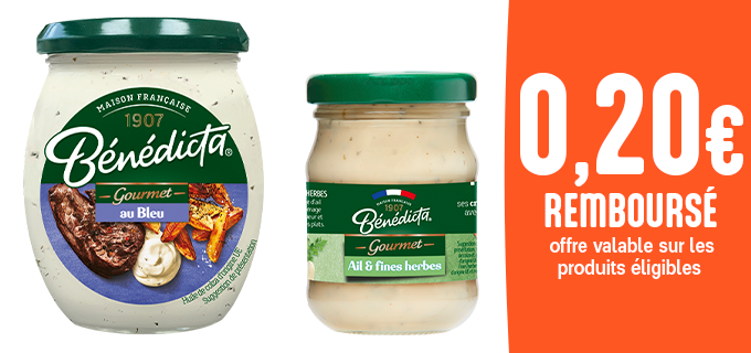 Promotion Découvrez la gamme Gourmet