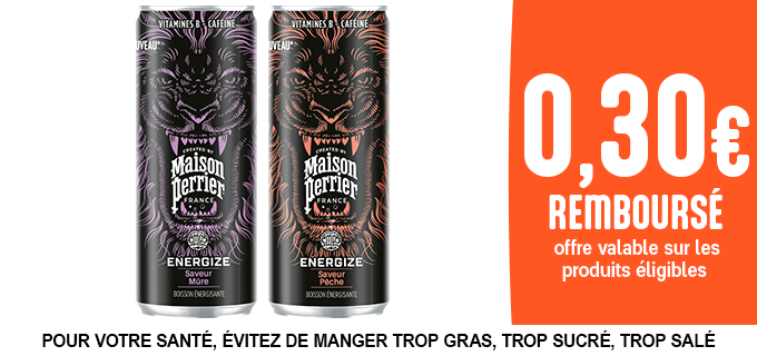 Promotion MAISON PERRIER® ENERGIZE