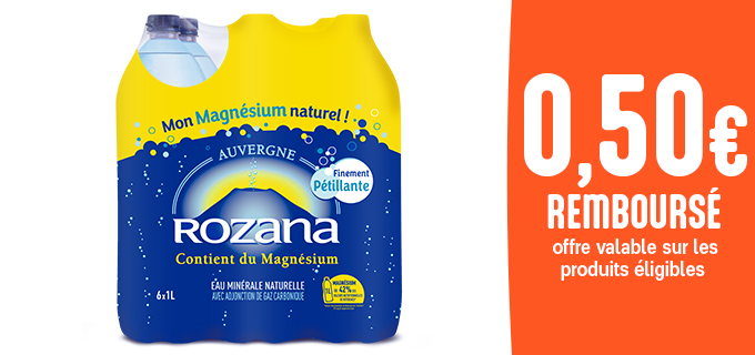 Promotion ROZANA pack 6 x 1L