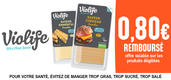 Promotion Gamme VIOLIFE